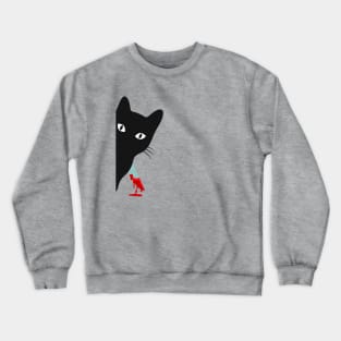 Crazy Cat Crewneck Sweatshirt